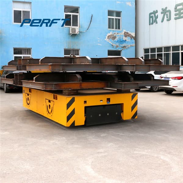 90 Ton Electric Flat Cart For Steel Plant